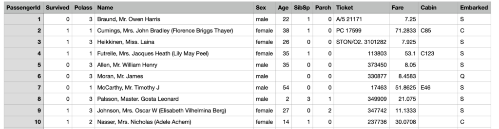 dataset